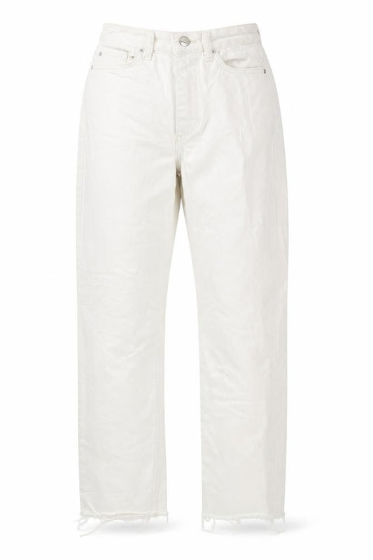 Womens UK Size 4 Denim CO. Regular Fit Mom White Jeans