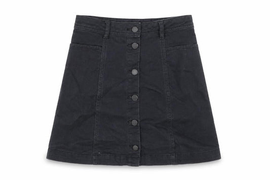 Womens UK Size 4 Divided by H&M A-Line Denim Skirt