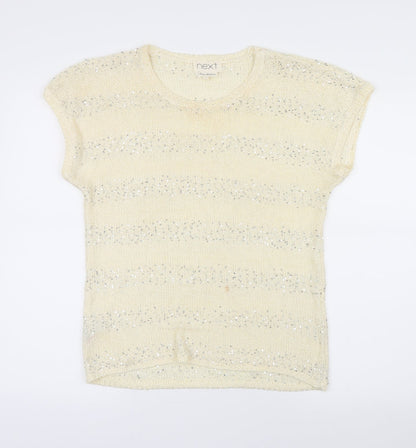 NEXT Womens Ivory   Pullover Jumper Size 16