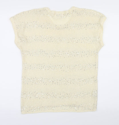 NEXT Womens Ivory   Pullover Jumper Size 16