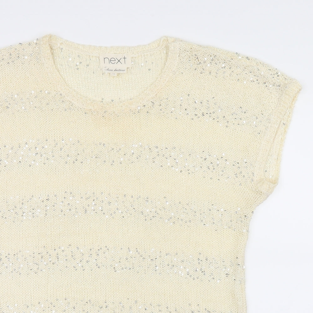 NEXT Womens Ivory   Pullover Jumper Size 16