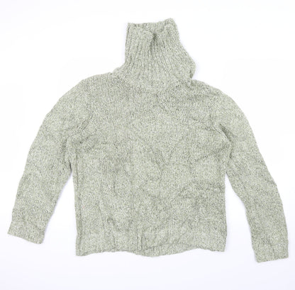 Bonmarché Womens Green Pullover Jumper Size L