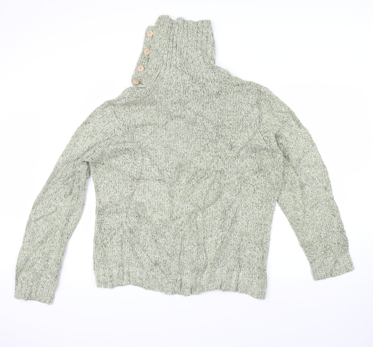 Bonmarché Womens Green Pullover Jumper Size L