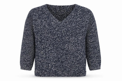 F&F Womens Blue  Knit Pullover Jumper Size 10