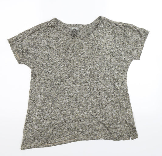 Womens UK Size 14 Marks and Spencer Gold Tunic T-Shirt