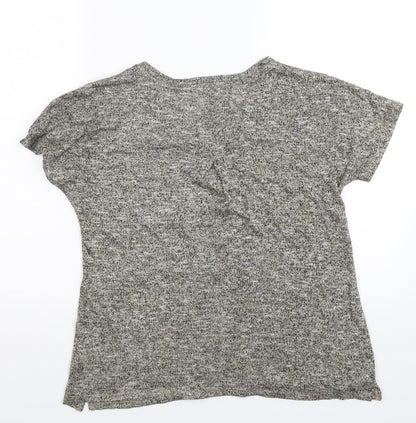 Womens UK Size 14 Marks and Spencer Gold Tunic T-Shirt
