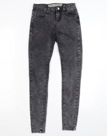 Womens UK Size 6 denim co  Jegging Black Leggings