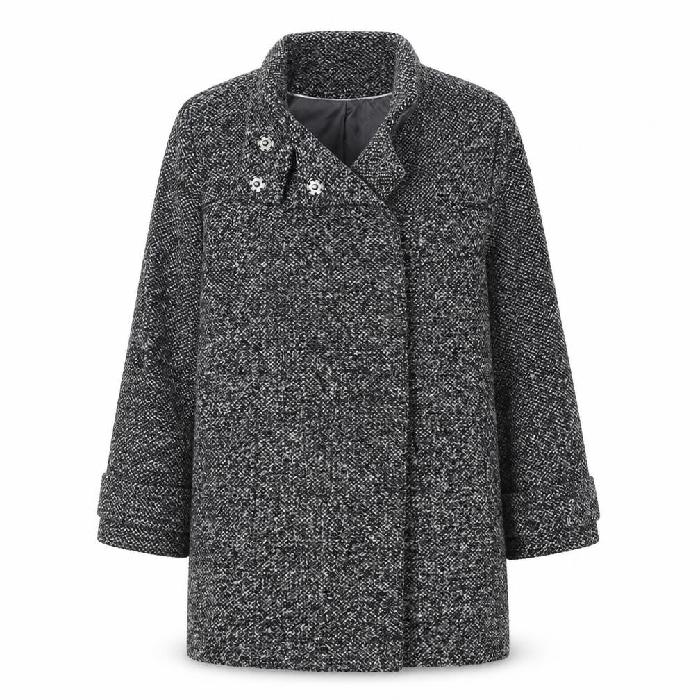 Womens UK Size 16 The Collection Grey Overcoat