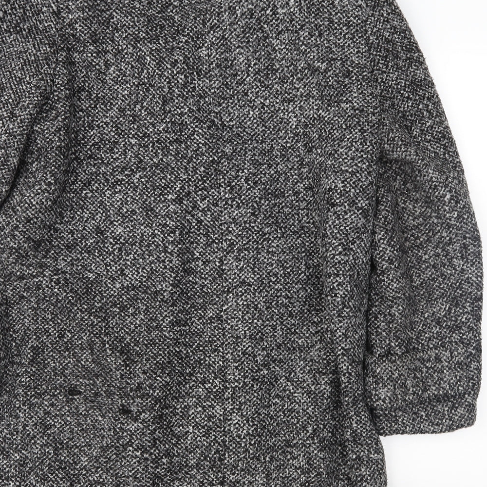 Womens UK Size 16 The Collection Grey Overcoat