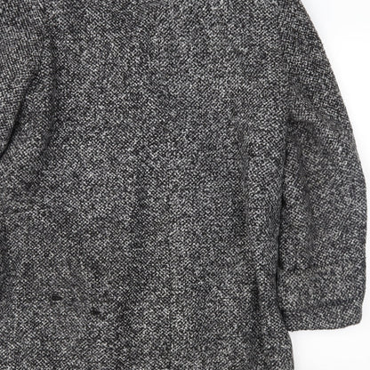 Womens UK Size 16 The Collection Grey Overcoat