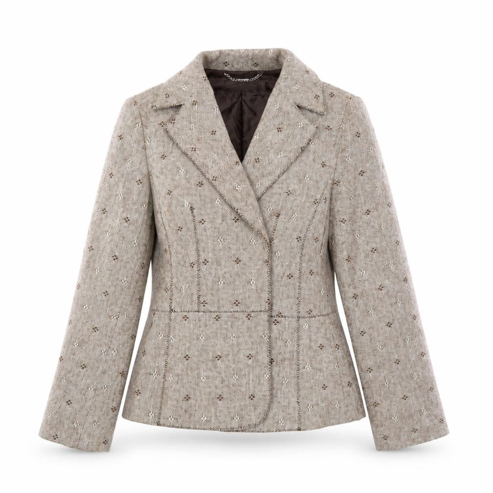 mng Womens Brown   Jacket Blazer Size 12