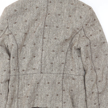 mng Womens Brown   Jacket Blazer Size 12