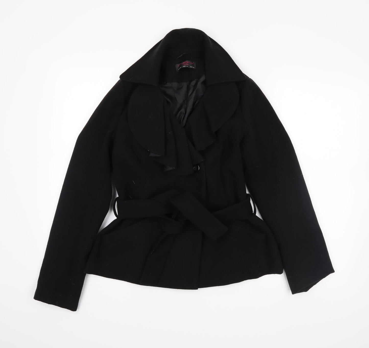 newlook Womens Black   Jacket Coat Size 12