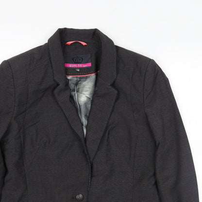 NEXT Womens Grey   Jacket Blazer Size 14