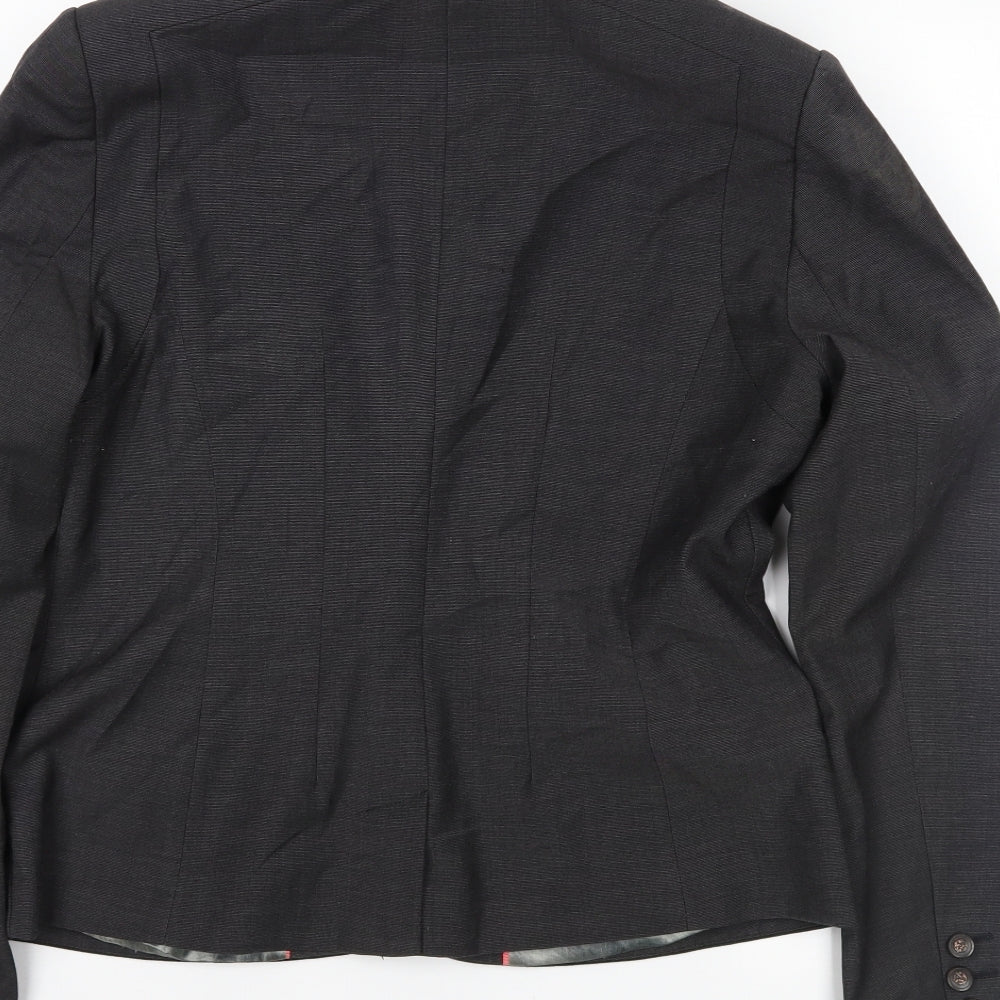NEXT Womens Grey   Jacket Blazer Size 14