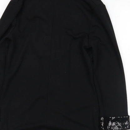 Krisp Womens Black   Wrap Jumper Size 12