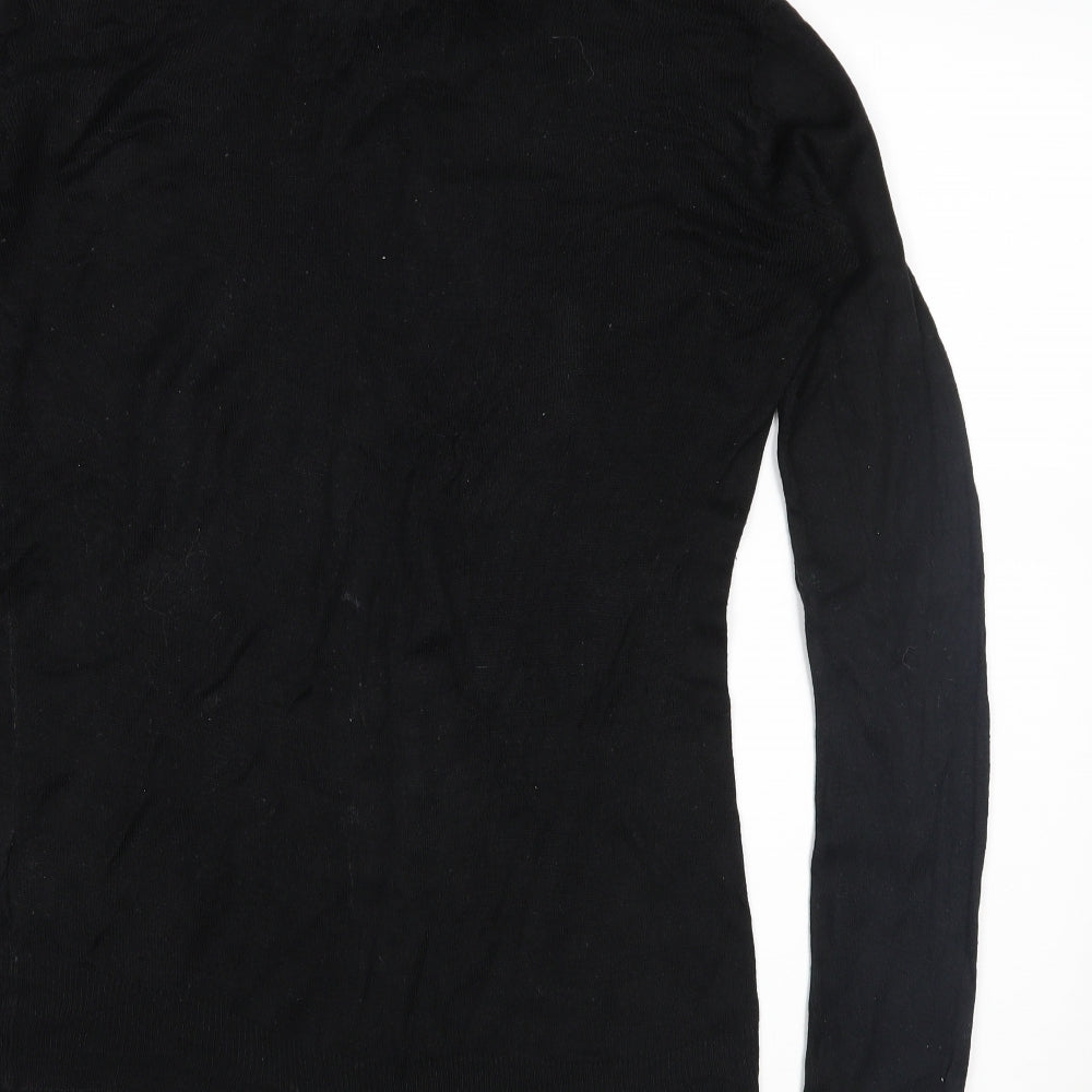 Paris Mens Black   Pullover Jumper Size M