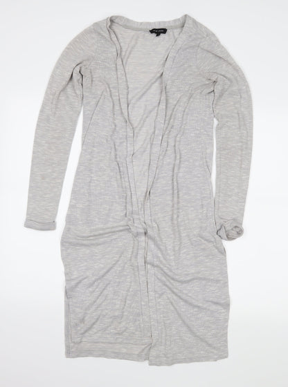 newlook Womens Grey   Wrap Jumper Size 8