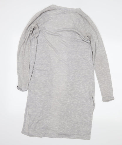 newlook Womens Grey   Wrap Jumper Size 8