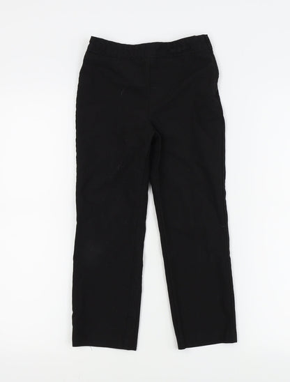 George Girls Black   Dress Pants Trousers Size 6-7 Years - School trousers