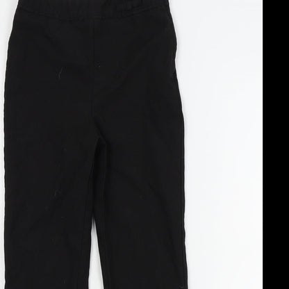 George Girls Black   Dress Pants Trousers Size 6-7 Years - School trousers