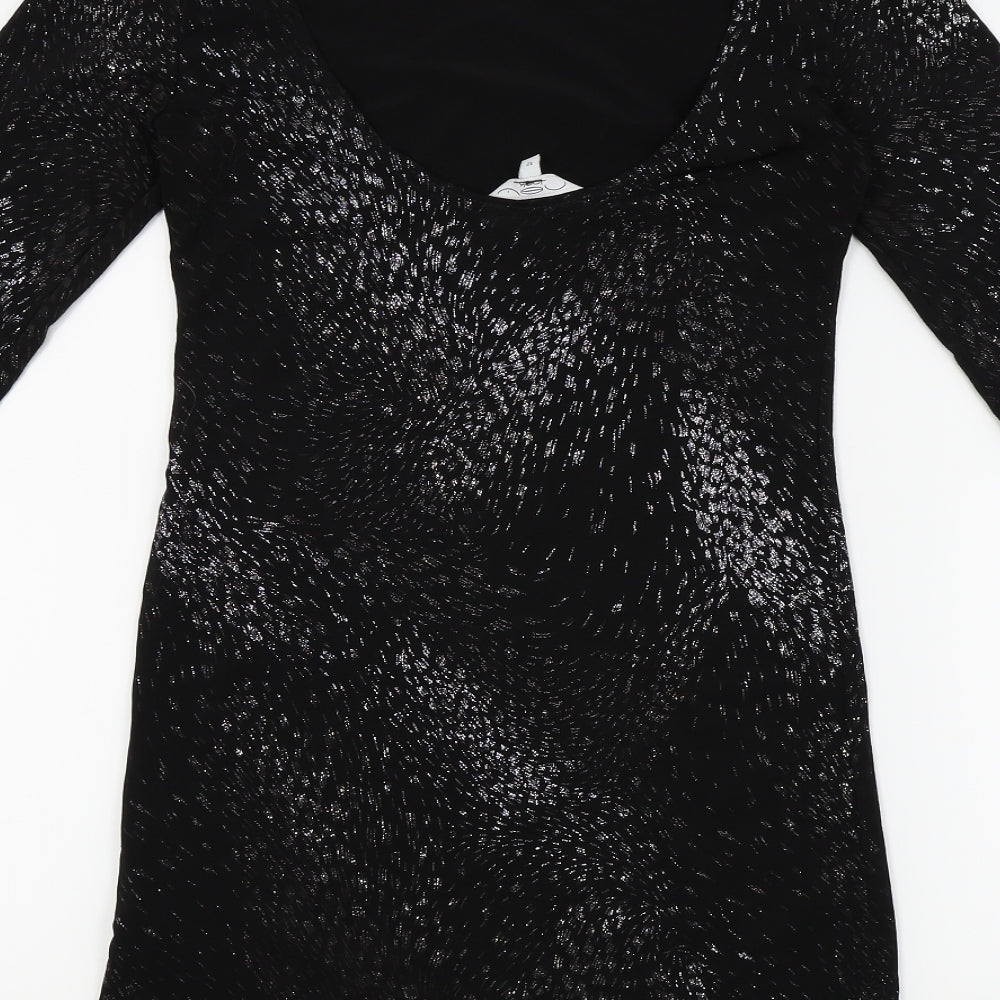 New Look Womens Black   Bodycon  Size 12