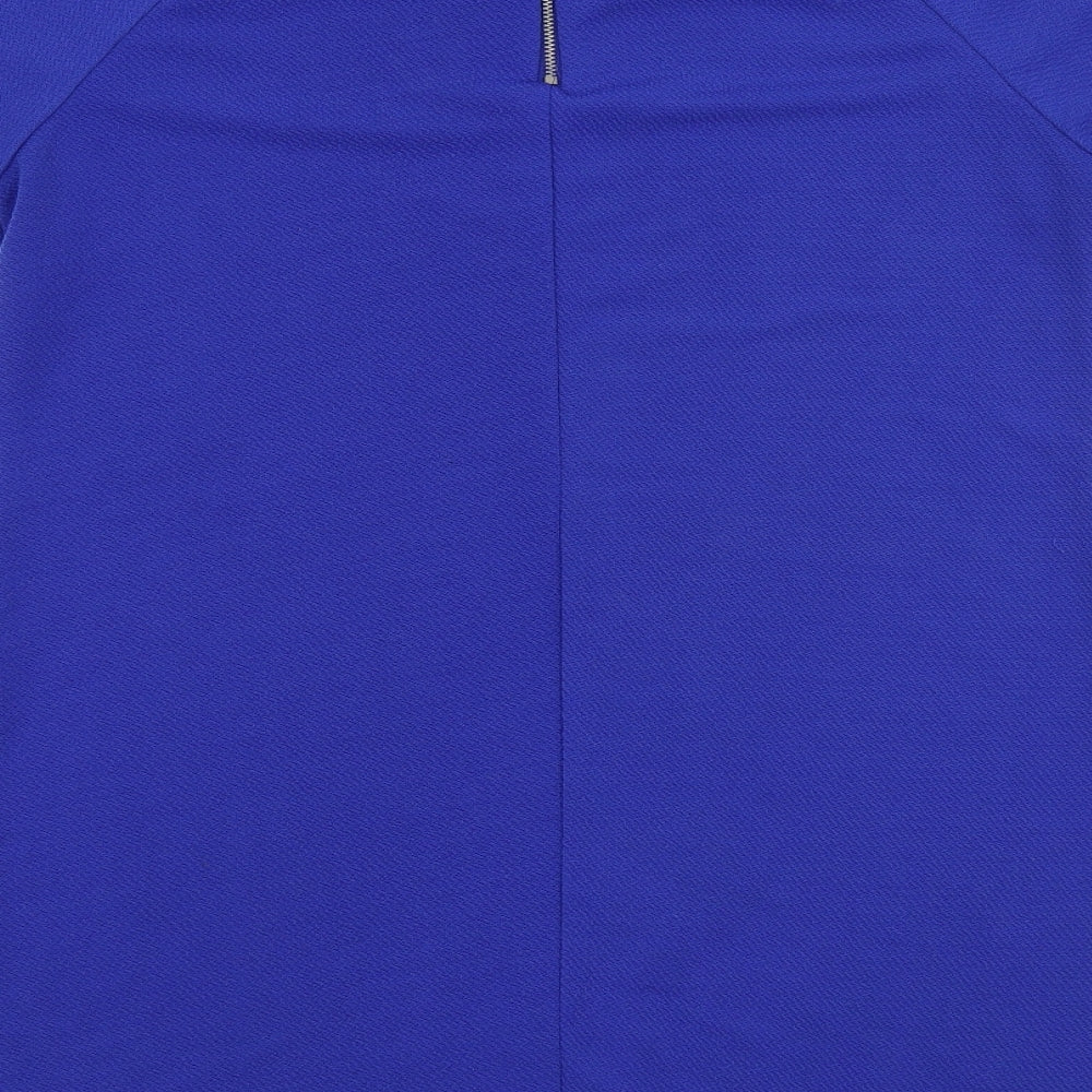 Tempt Womens Blue   Basic Blouse Size L