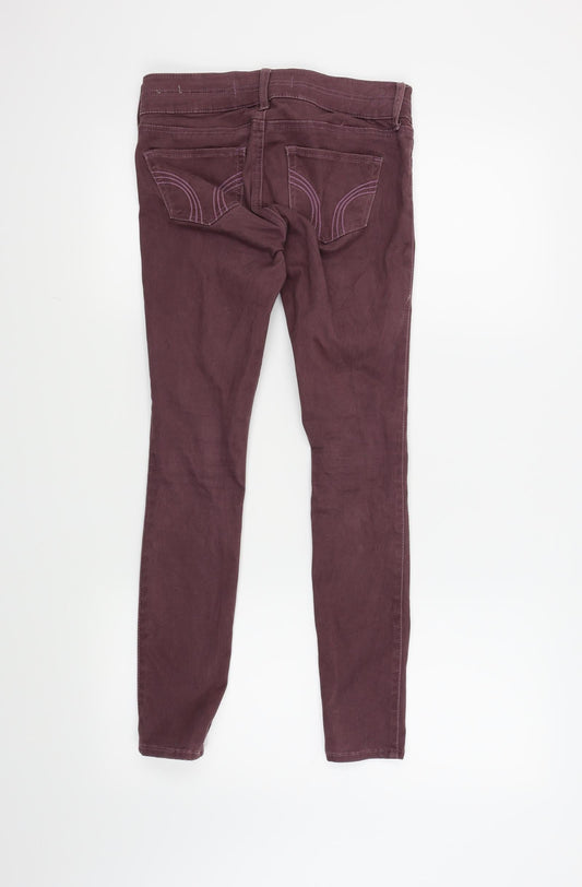 Hollister Womens Purple   Cropped Jeans Size 24 in L26 in