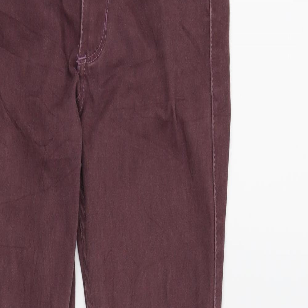 Hollister Womens Purple   Cropped Jeans Size 24 in L26 in