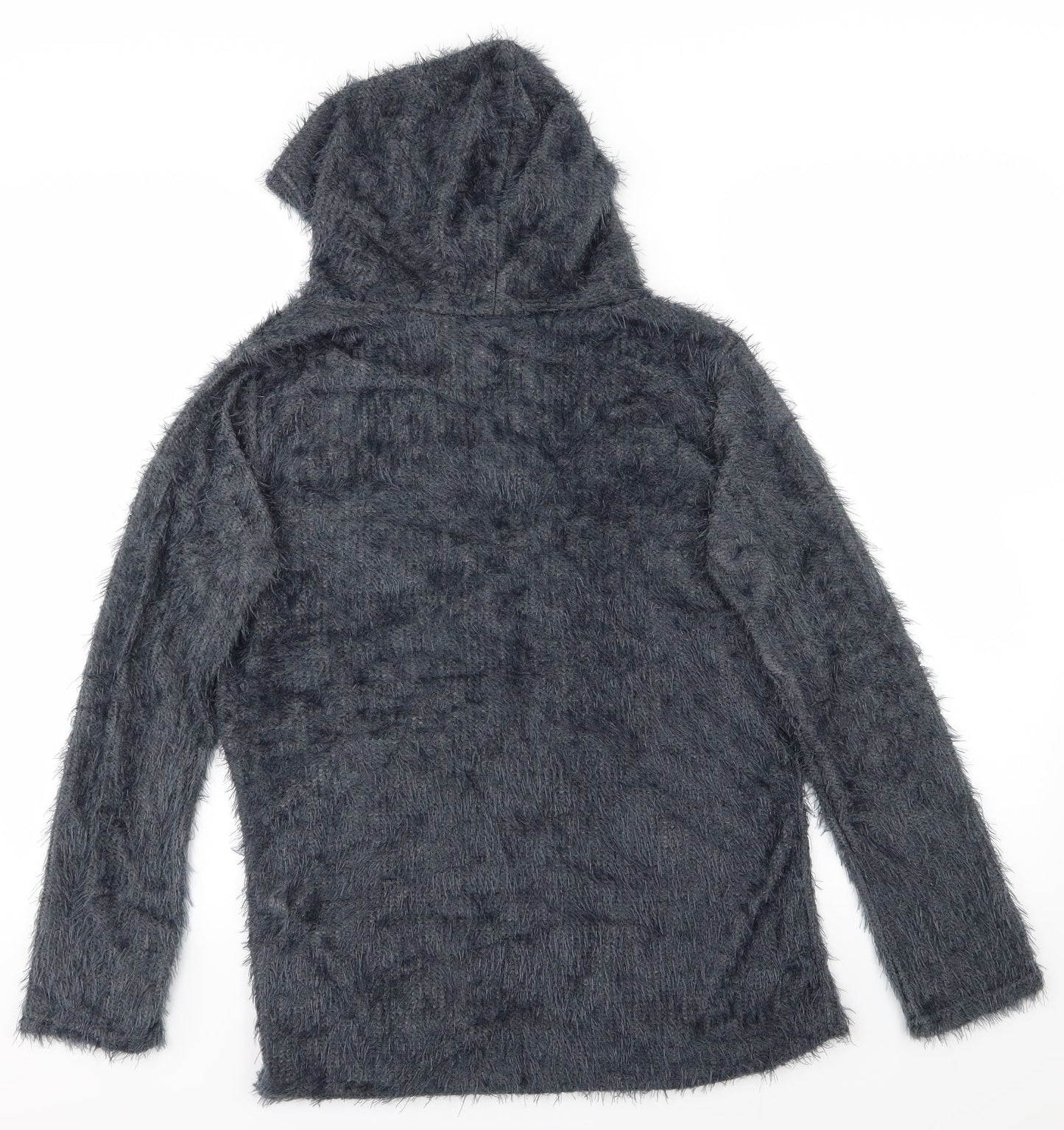 Pre Worn Womens Grey   Cardigan Jumper Size M