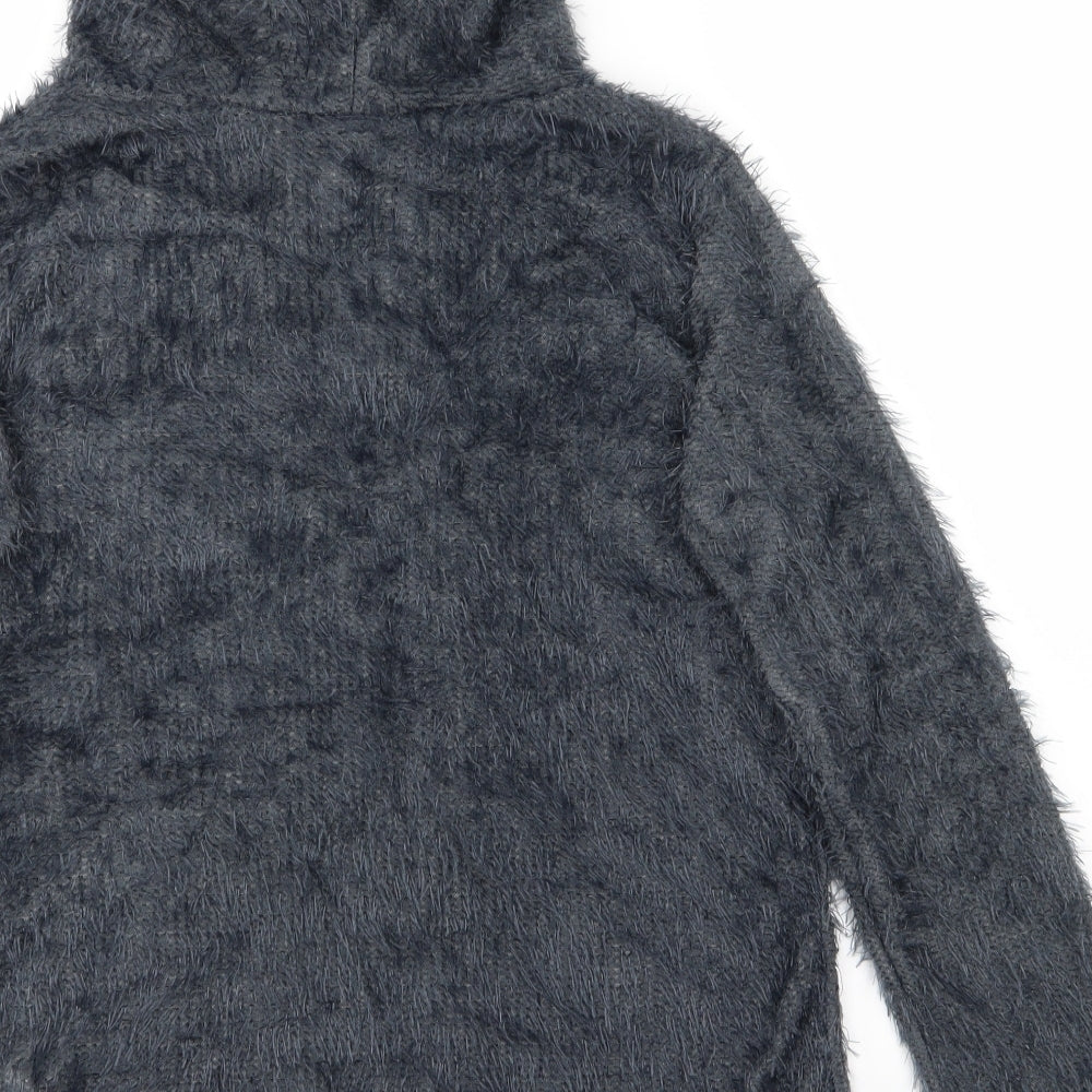 Pre Worn Womens Grey   Cardigan Jumper Size M