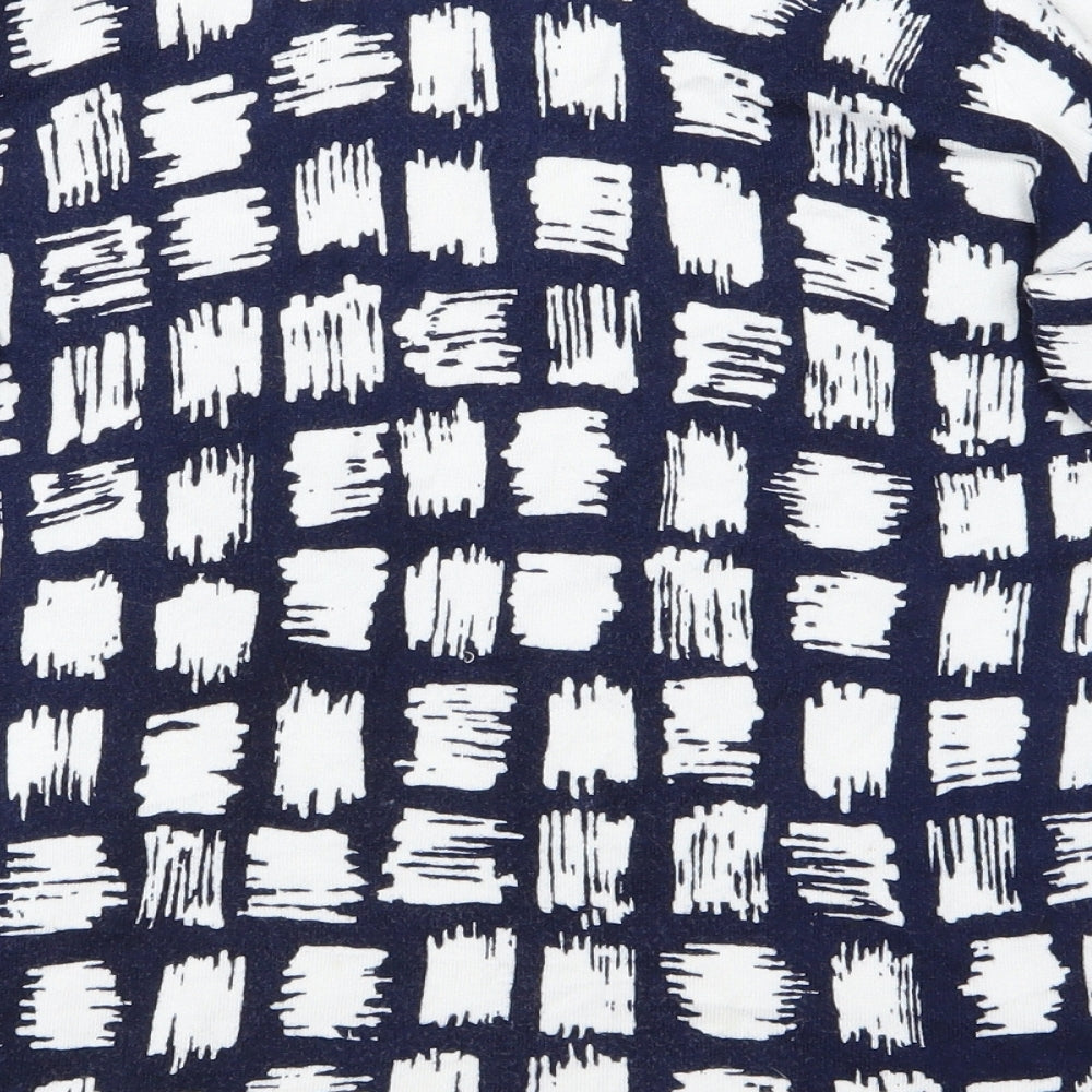 M&S Womens Blue   Basic T-Shirt Size 10