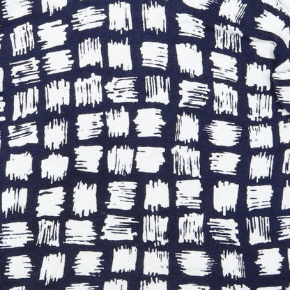 M&S Womens Blue   Basic T-Shirt Size 10