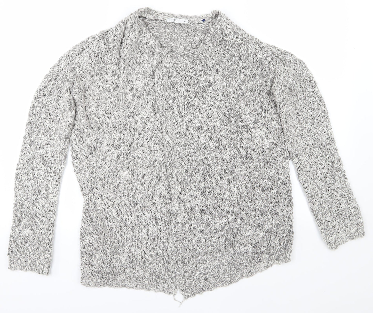 EDC Womens Grey   Cardigan Jumper Size XS