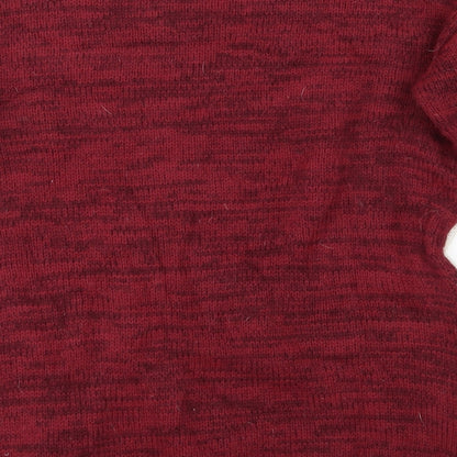 New Look Womens Red   Pullover Jumper Size 8