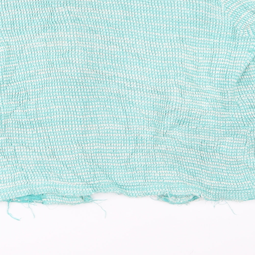 Zara  Womens Green   Cardigan Jumper Size M