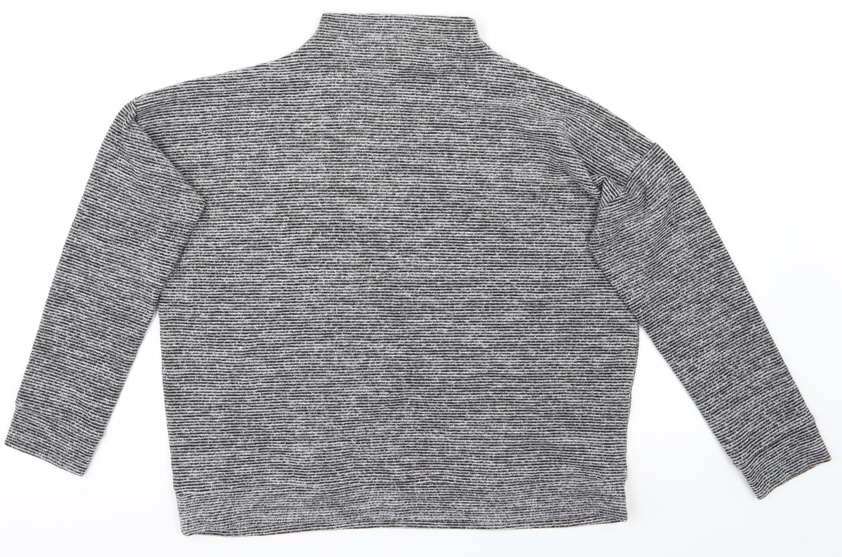 New Look Womens Grey   Pullover Jumper Size S