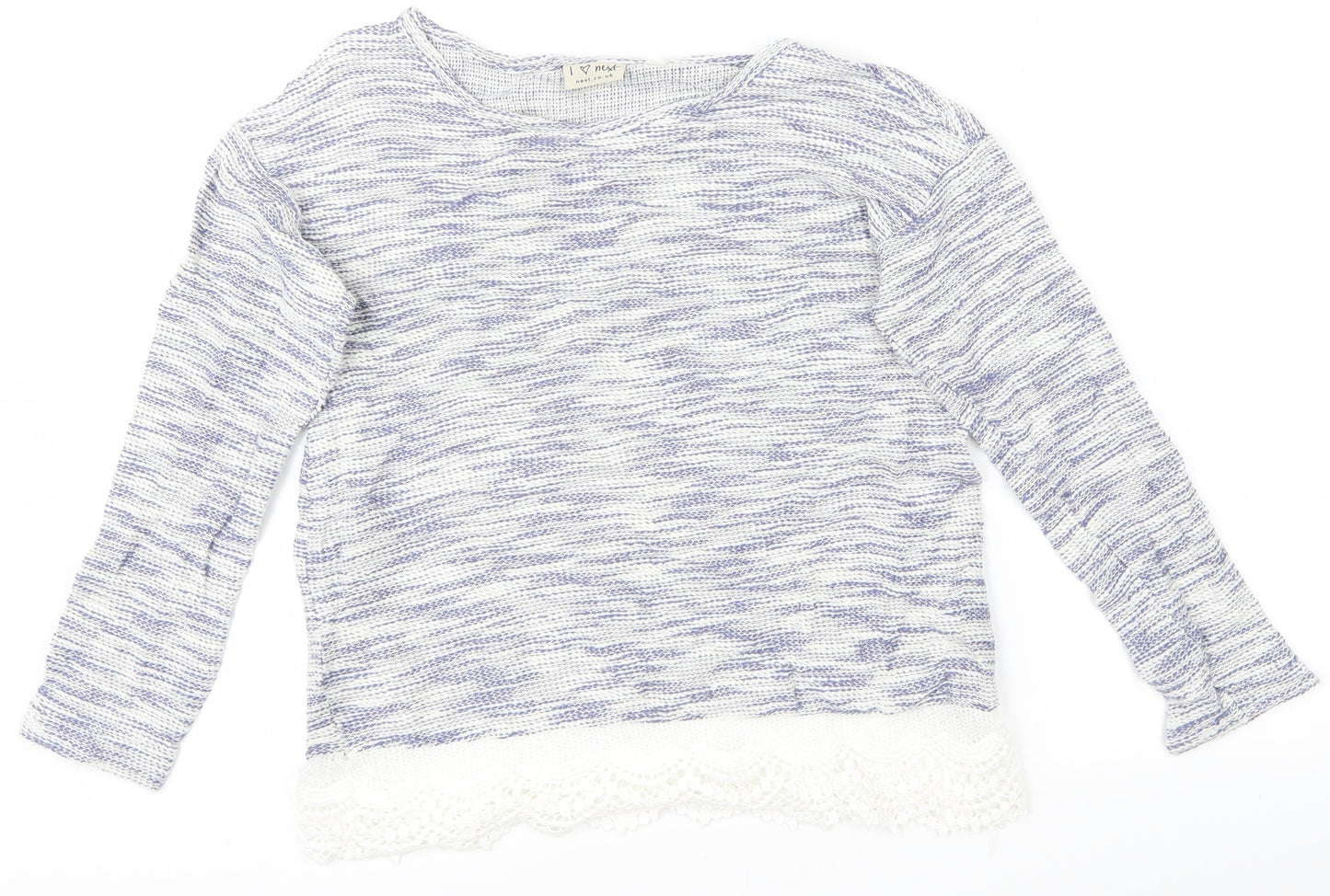 NEXT Girls Blue   Pullover Jumper Size 9 Years