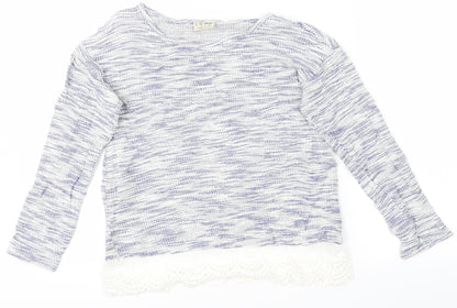 NEXT Girls Blue   Pullover Jumper Size 9 Years