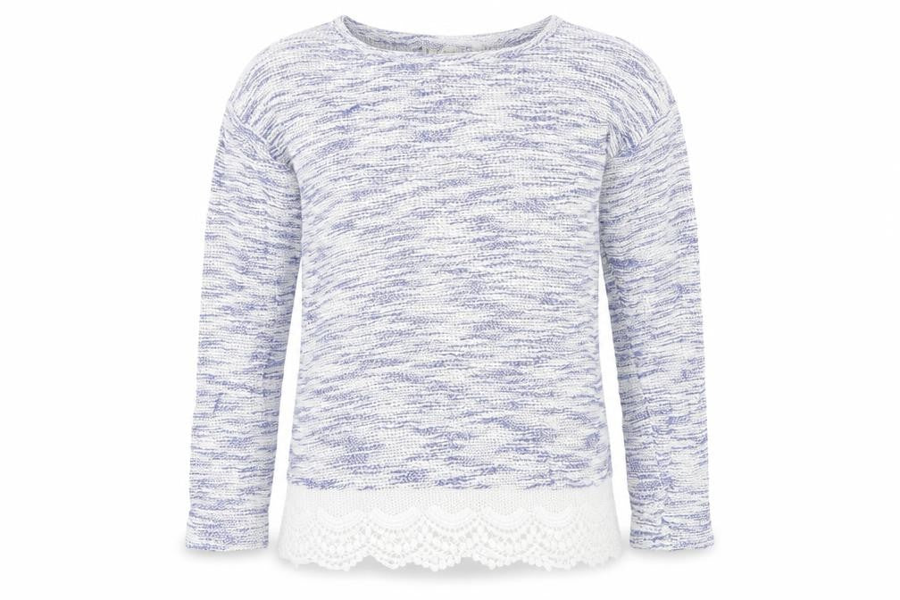 Next Girls Blue   Pullover Jumper Size 9 Years