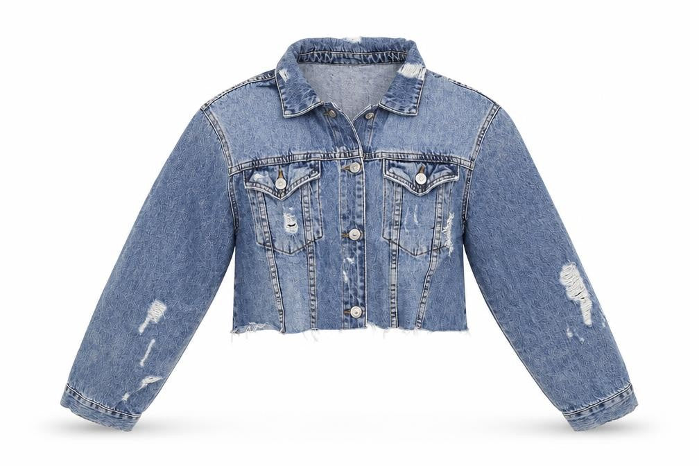 Womens UK Size 10 Pull & Bear Blue Jacket