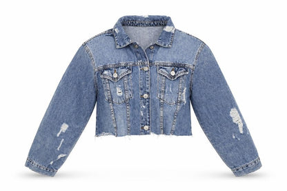 Womens UK Size 10 Pull & Bear Blue Jacket