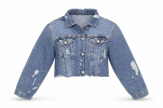 Womens UK Size 10 Pull & Bear Blue Jacket