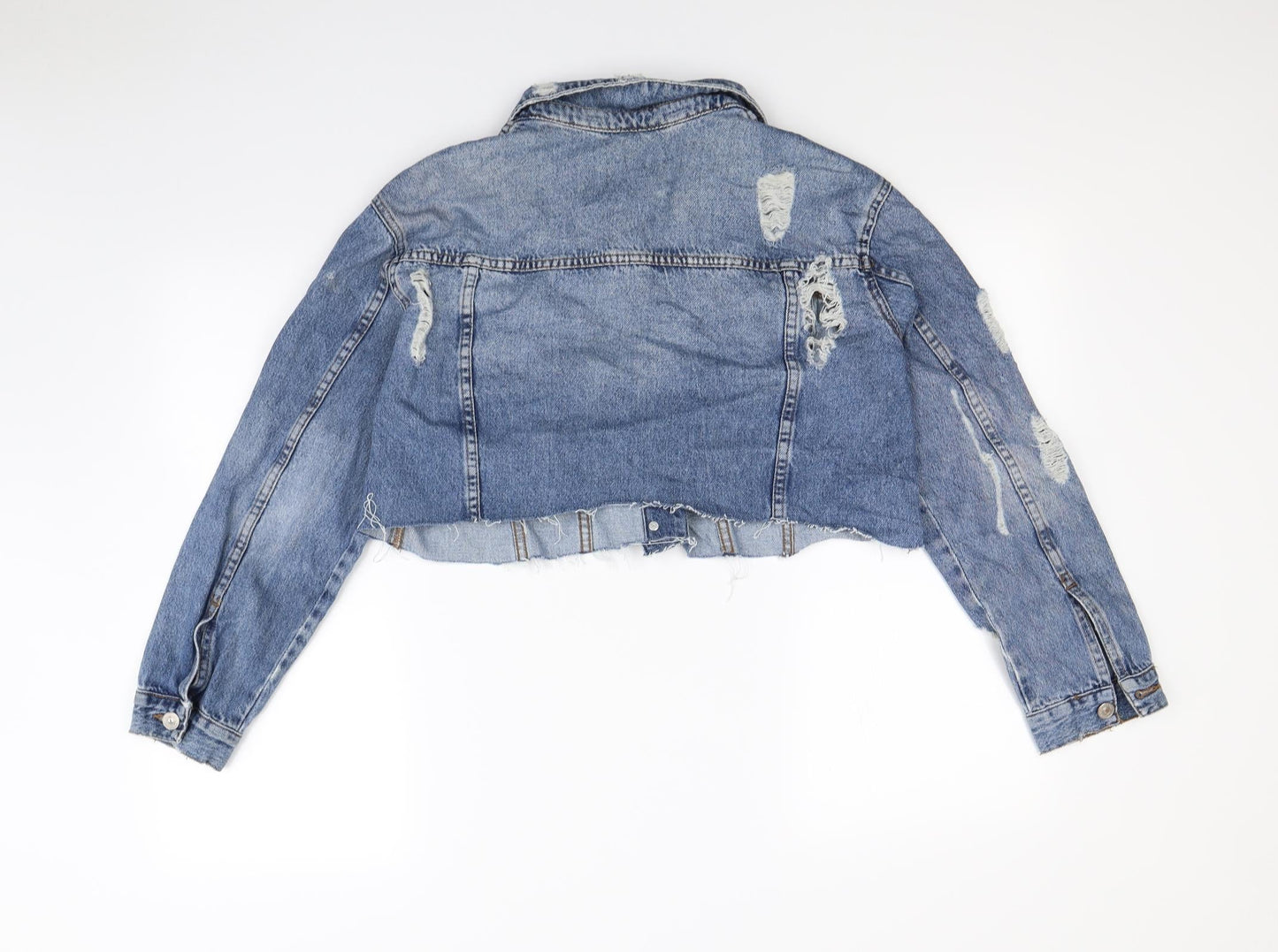 Pull & Bear  Womens Blue   Jacket  Size 10