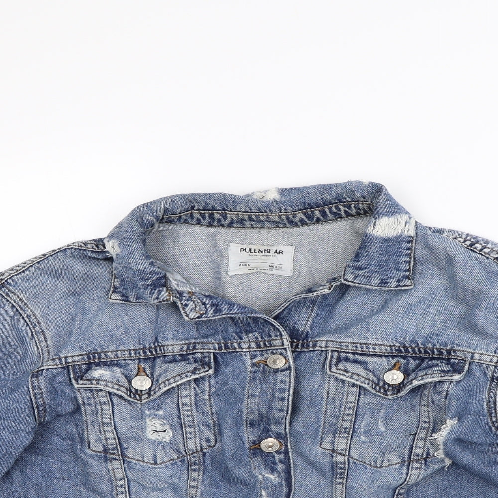 Pull & Bear  Womens Blue   Jacket  Size 10