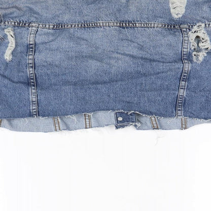 Pull & Bear  Womens Blue   Jacket  Size 10