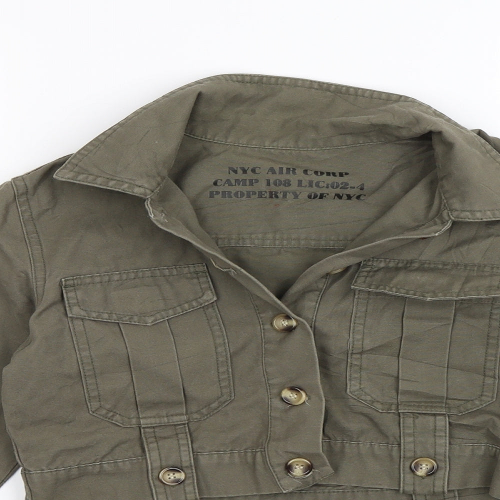 St Bernard Girls Green   Jacket  Size 10 Years
