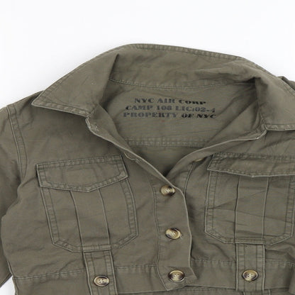 St Bernard Girls Green   Jacket  Size 10 Years