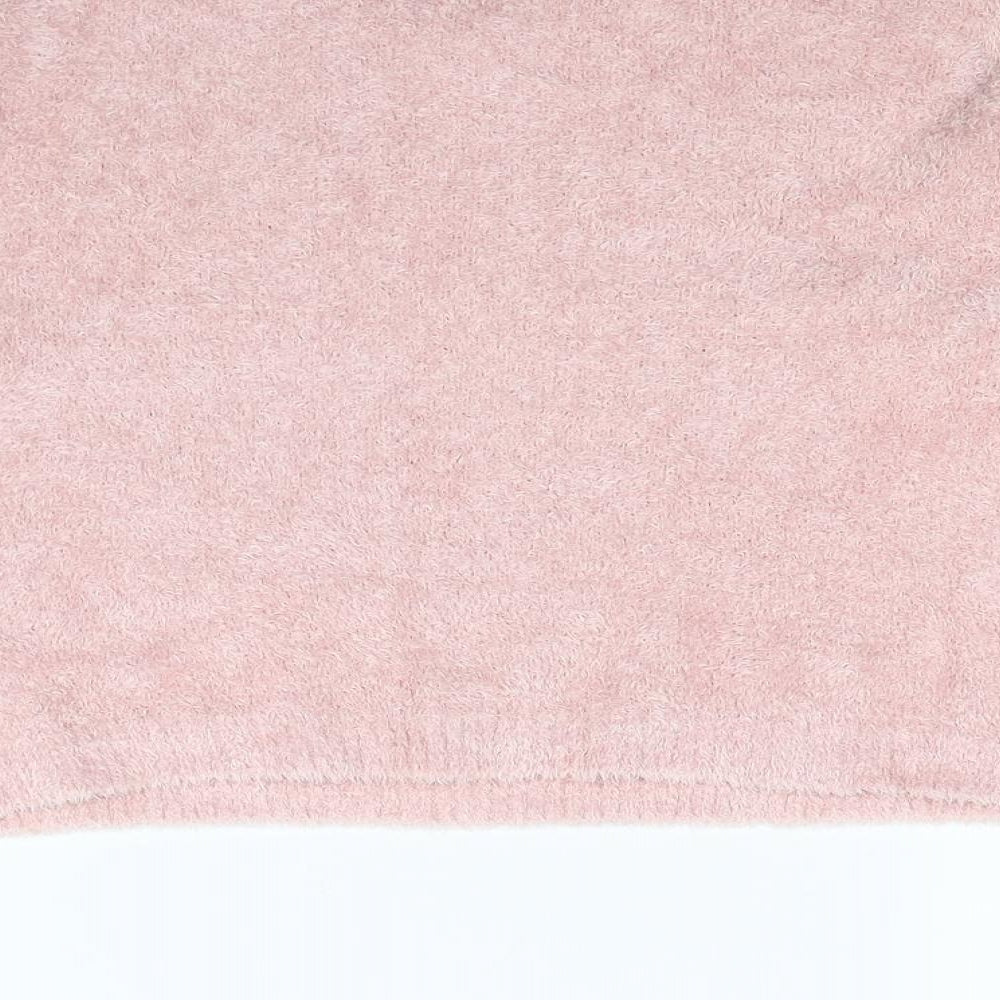 Pull&Bear Womens Pink   Pullover Jumper Size S