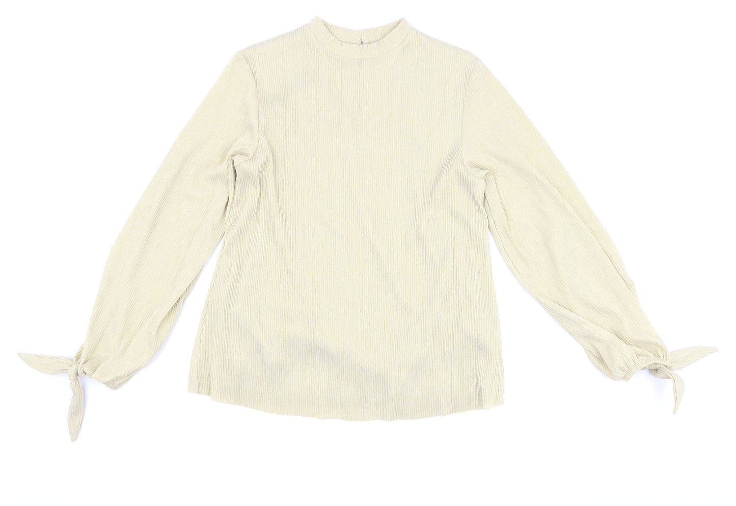 Womens UK Size 8 Marks and Spencer Green Basic Blouse